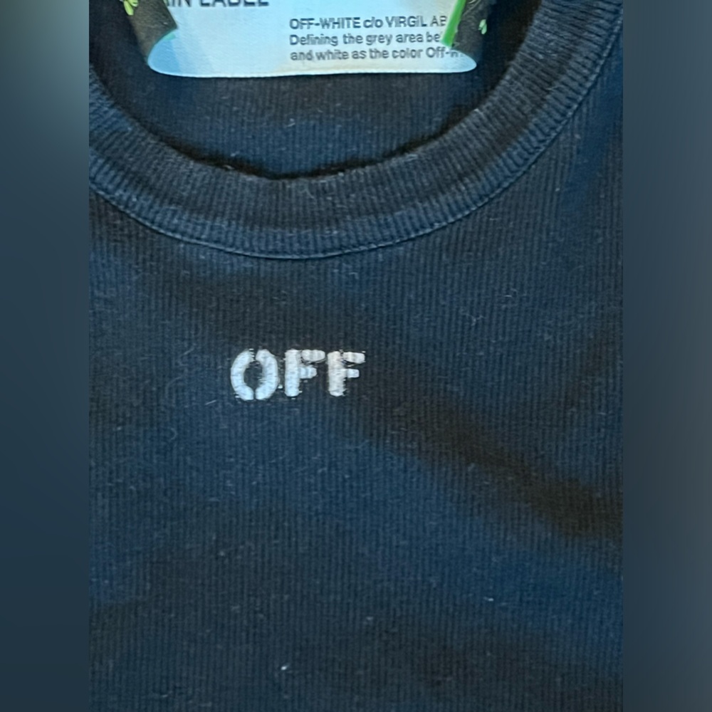 Off white crop top - Picture 3 of 3